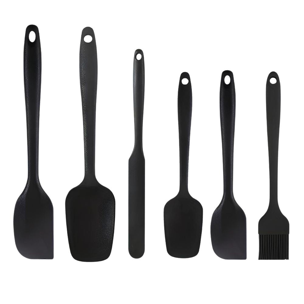 Flexibles Silikon-Spatel-Set | 6-teiliges Set