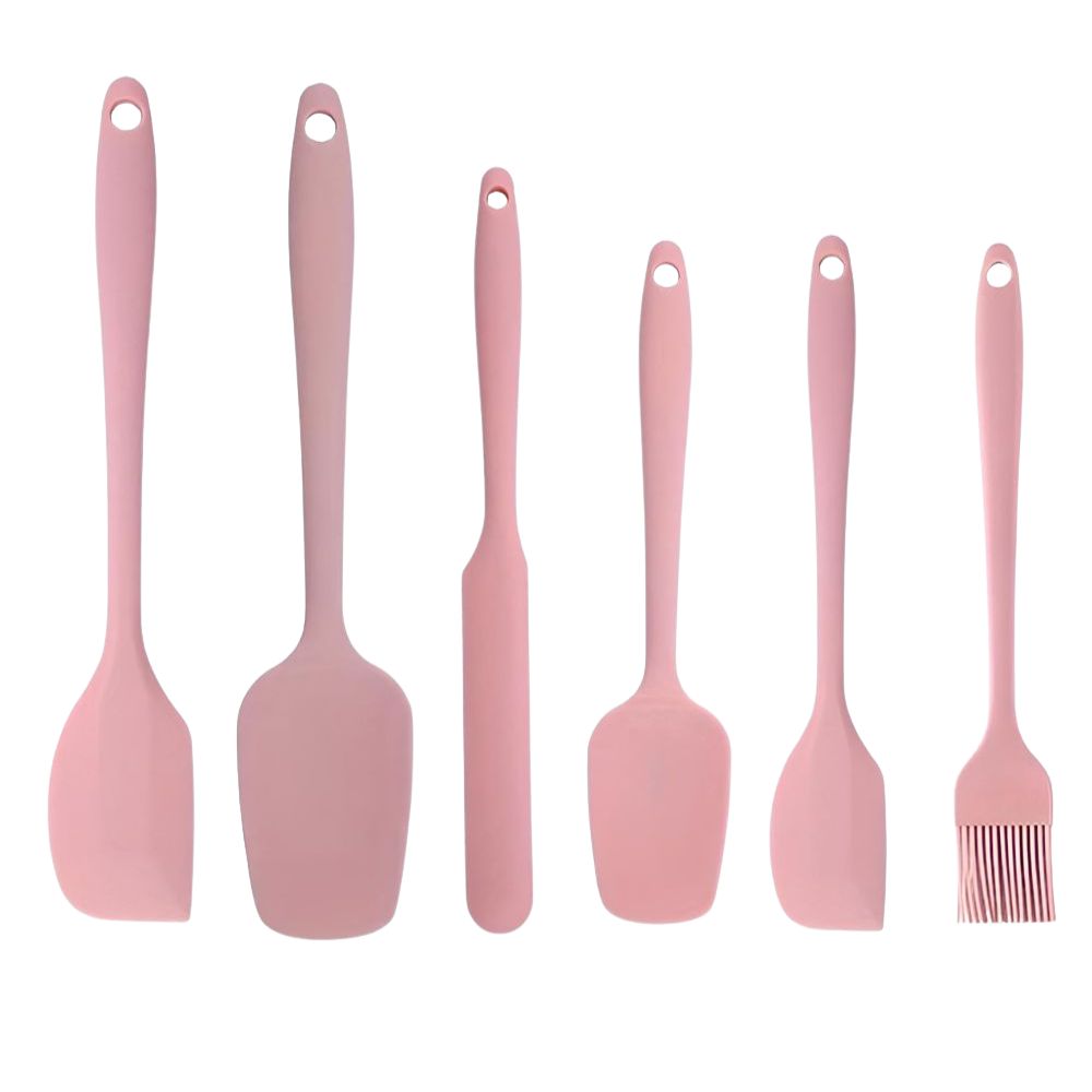 Flexibles Silikon-Spatel-Set | 6-teiliges Set