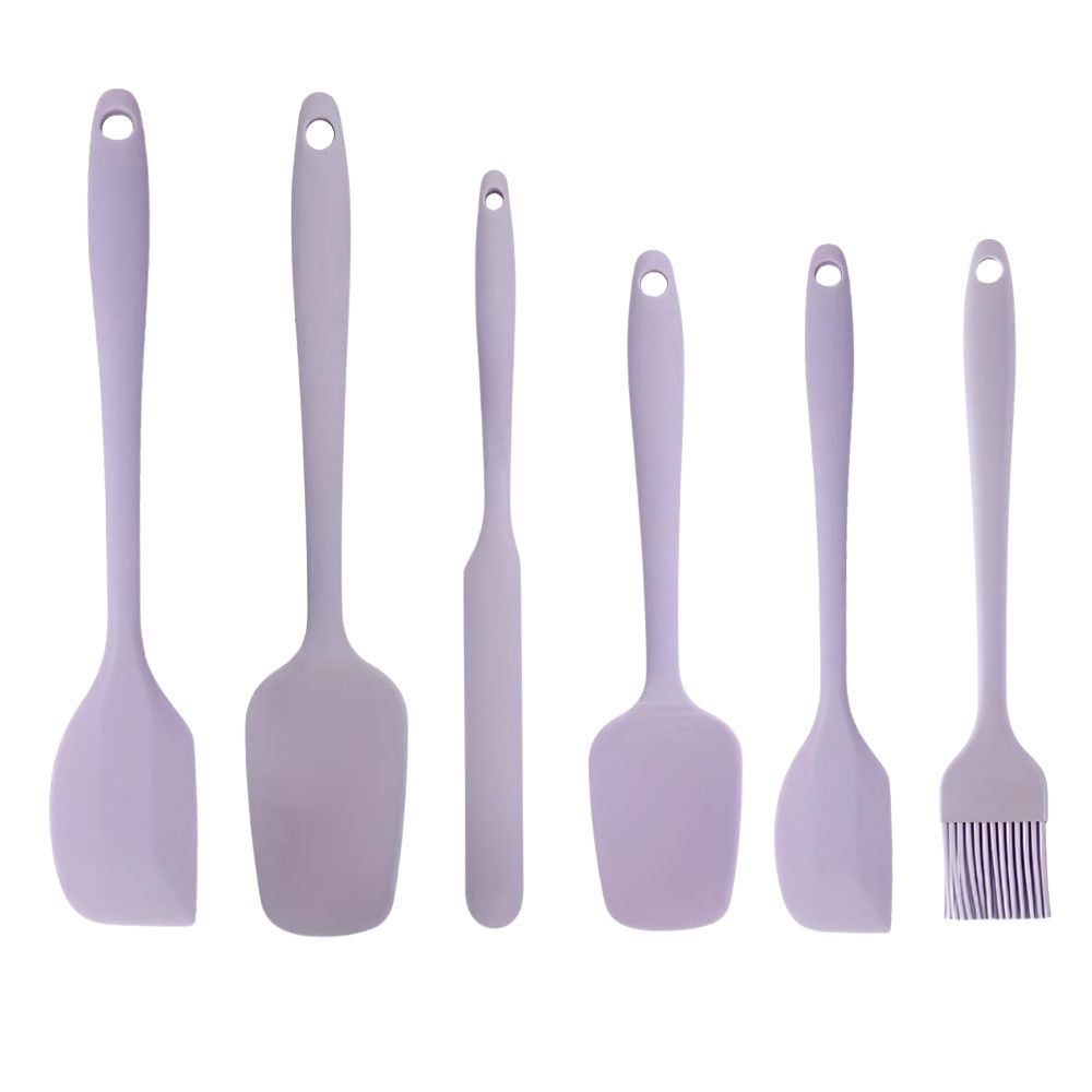 Flexibles Silikon-Spatel-Set | 6-teiliges Set