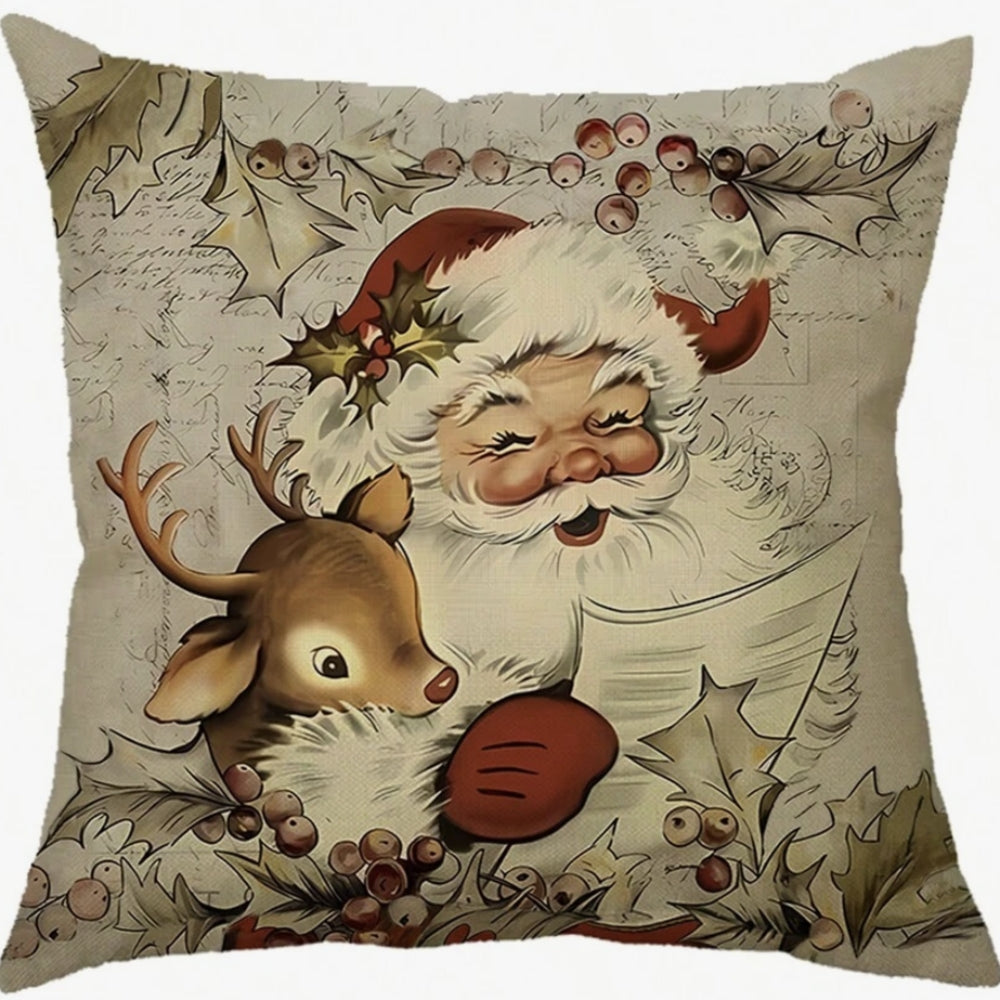 Santa's Charm Farmhouse Kissenbezug