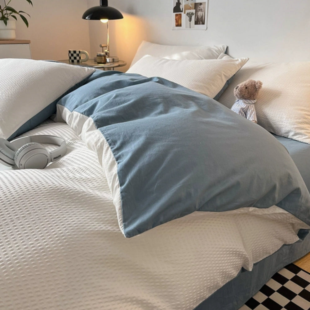 Beaumont Ultra-Soft Waffle Bettwäsche Set | 3-teiliges Set