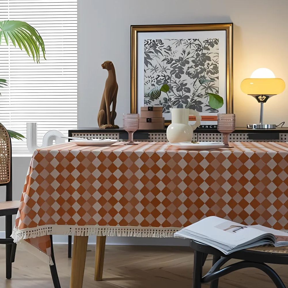 Heritage Karierte Tischdecke