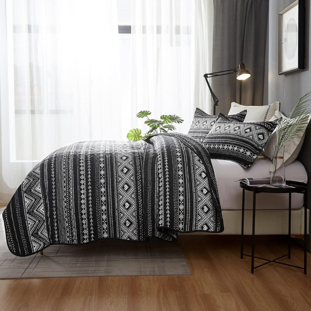 Avenzo Modernes Boho-Stil Bettwäsche-Set