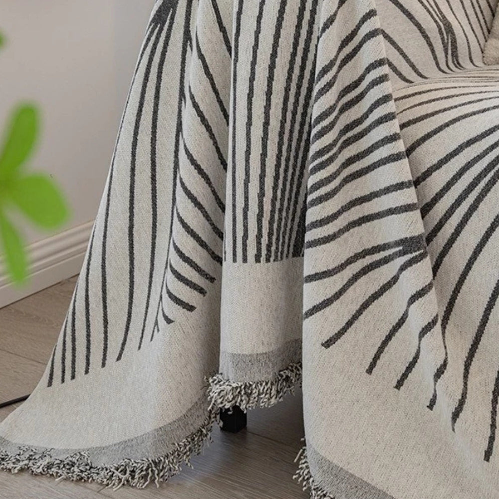 Calista Wave Chenille Sofaüberwurf