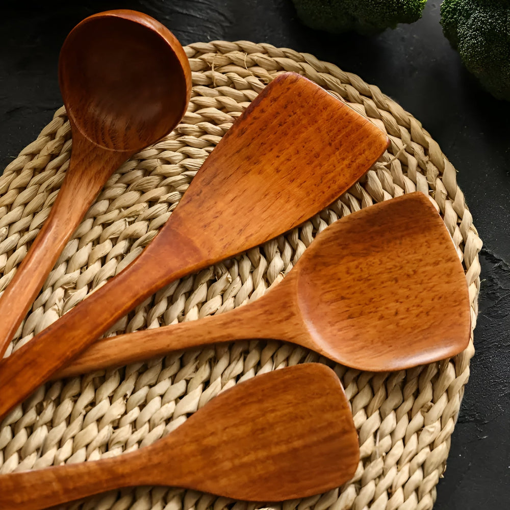 Holzküchenutensilien