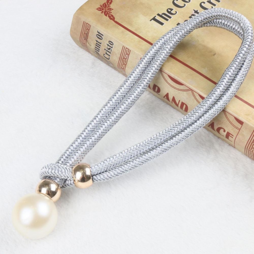 Glänzender Perlen Vorhang Halter | 2er Set