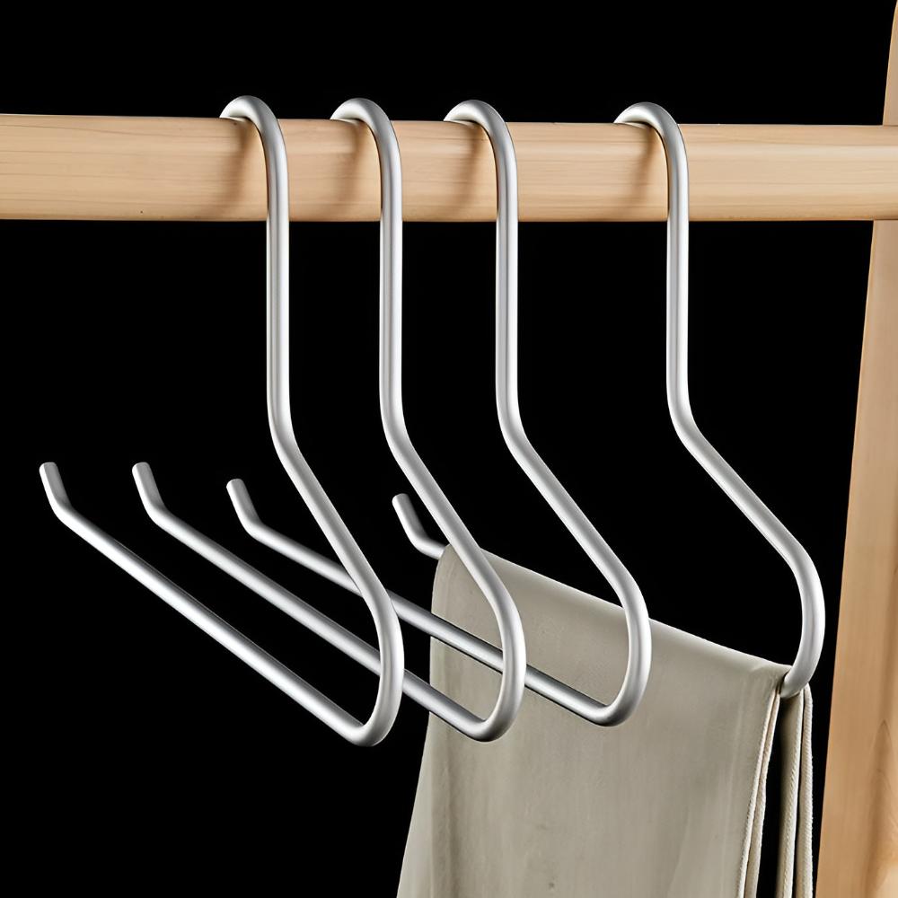 Minimalistische Metall Kleiderbügel | 5 Stück