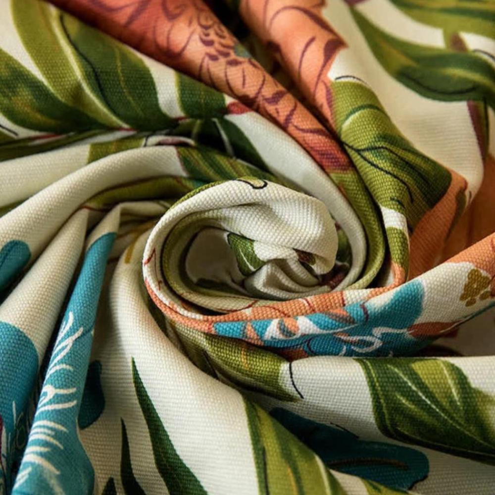 Monstera-Blätter Baumwolltischdecke