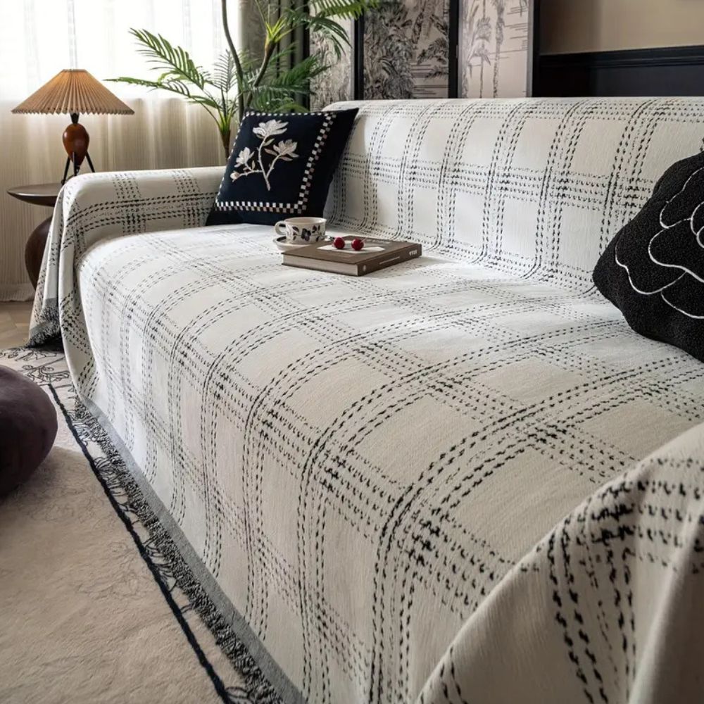 Chesterfield Plaid Sofabezug