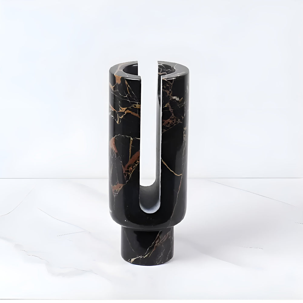 Eclipse Marmor Kerzenhalter