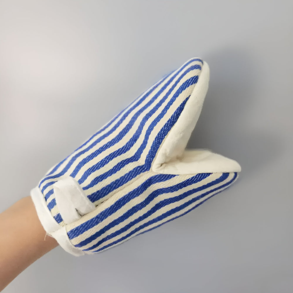 Gestreifte Hitzebeständige Küchenhandschuhe