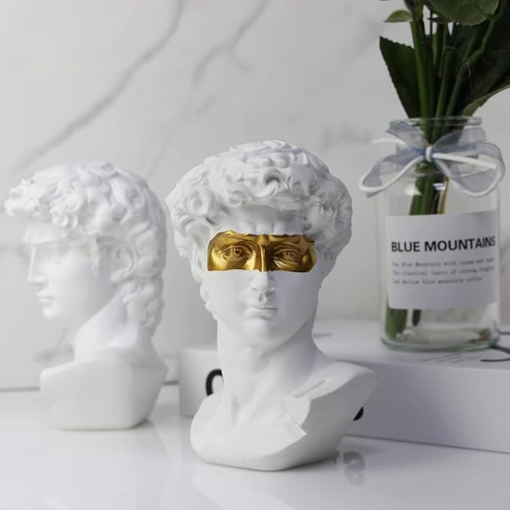 Renaissance-inspirierte David Kunstskulptur