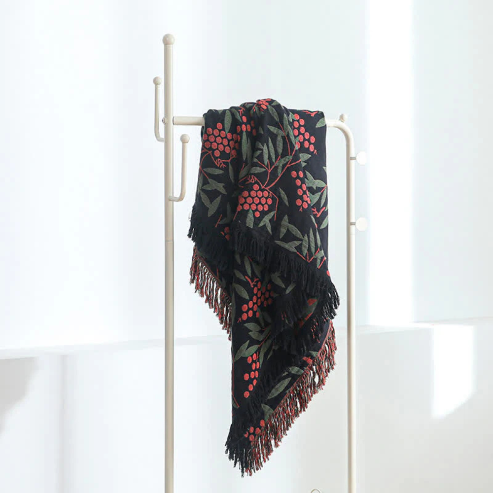 Lebendige Begonia-Frucht-Tassel-Decke