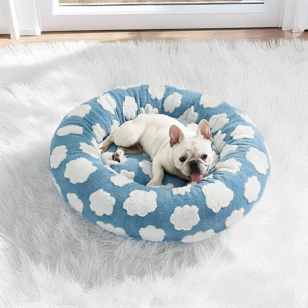Snuggle Floral Checkerboard Haustierbett