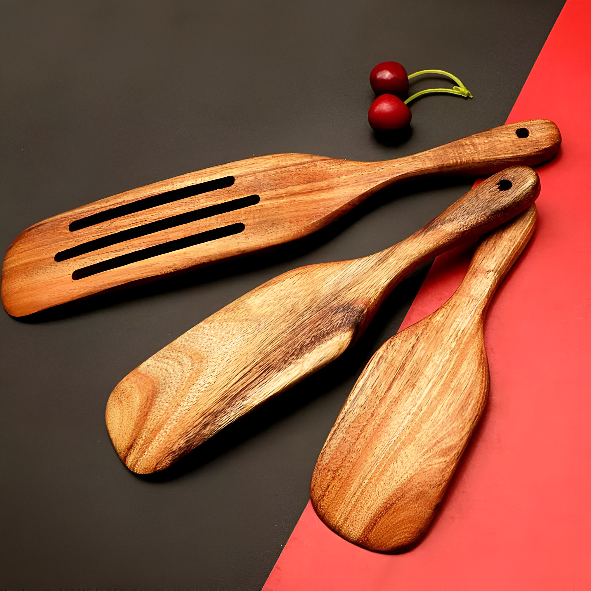Antihaft Holzspatel Set