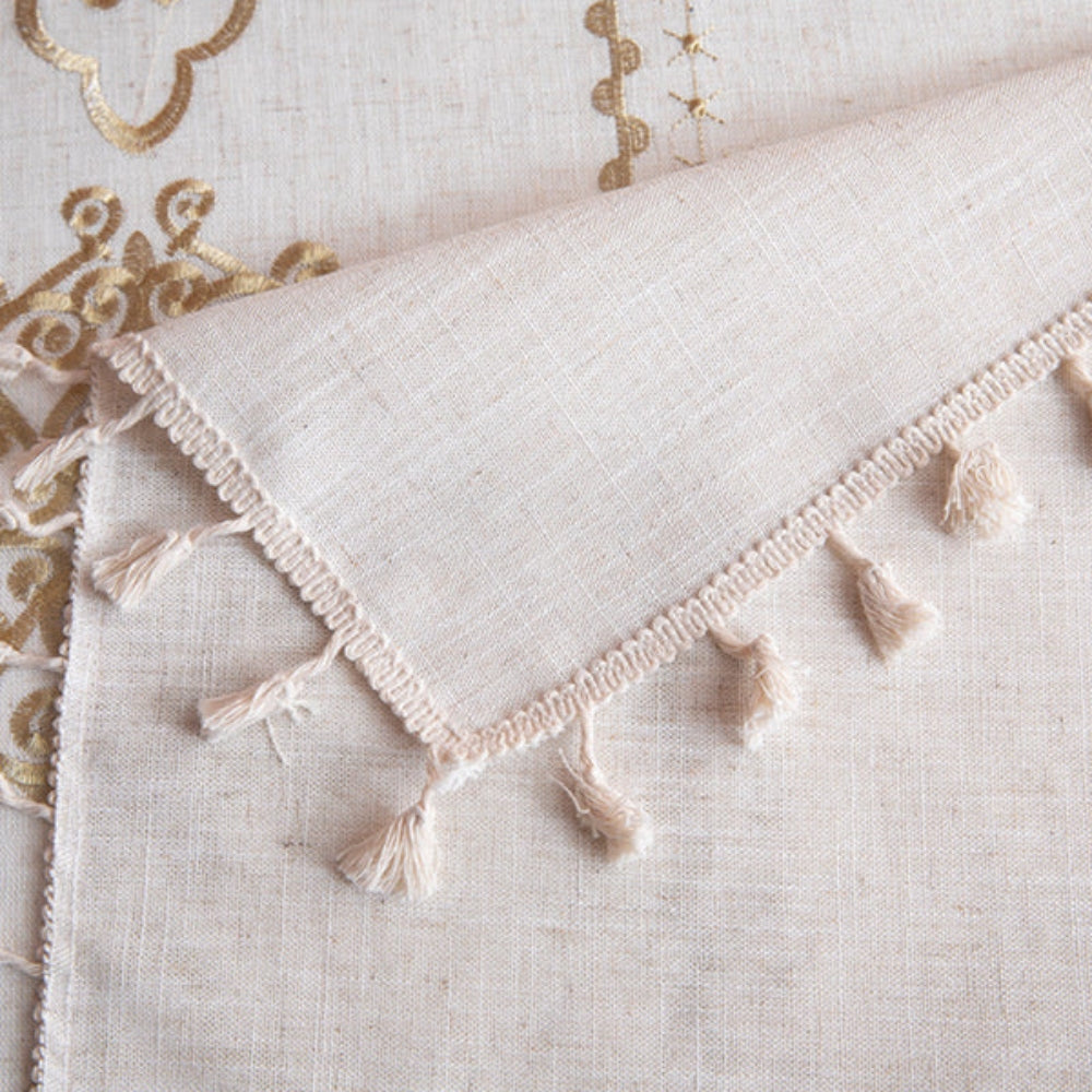 Sorella Luxe Bestickte Tischdecke