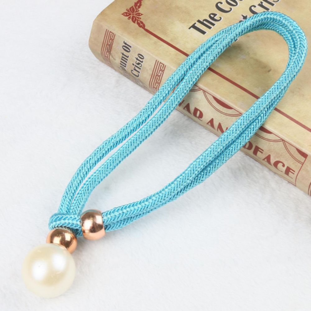 Glänzender Perlen Vorhang Halter | 2er Set