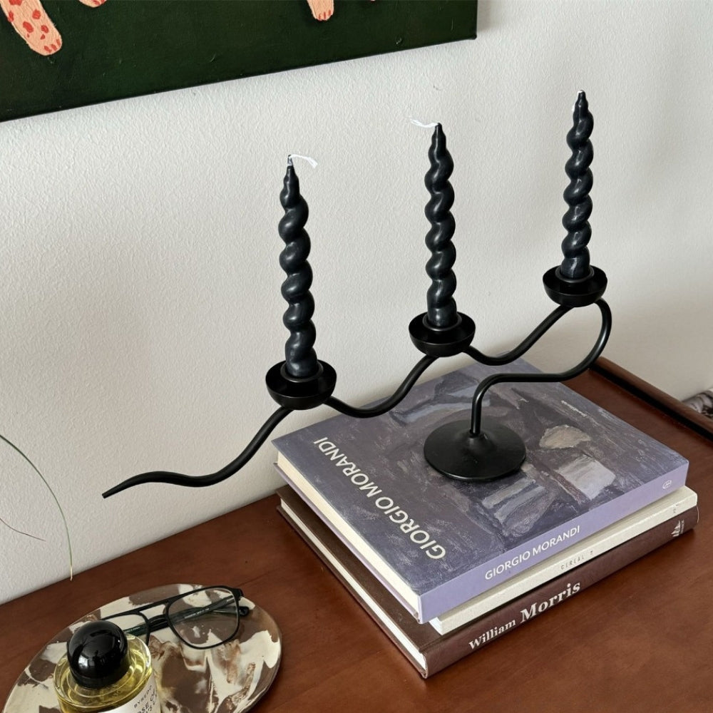Tri Iron Twisted Kerzenhalter
