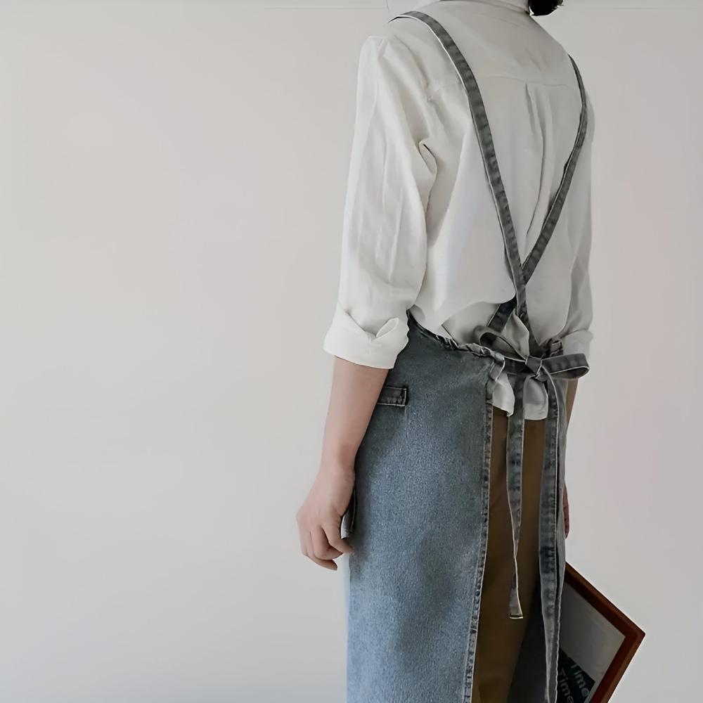 Premium Denim Schürze