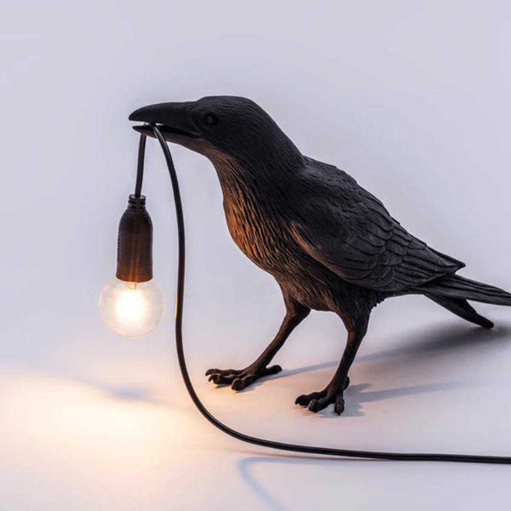 Gothic Halloween Krähenlampe