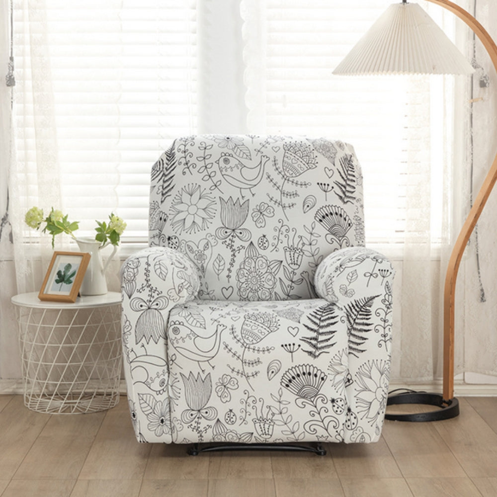 Blumen Recliner Sofabezug