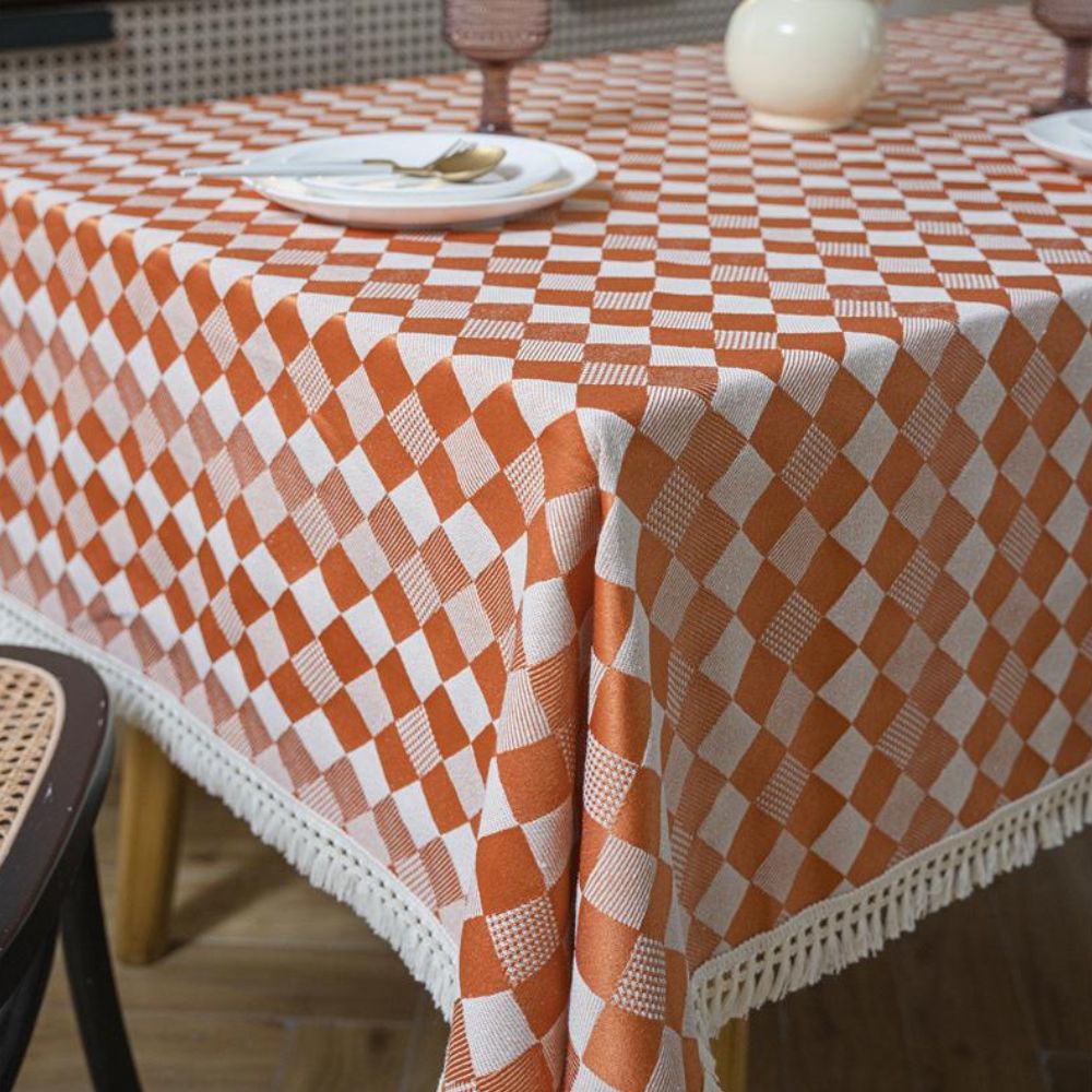Heritage Karierte Tischdecke