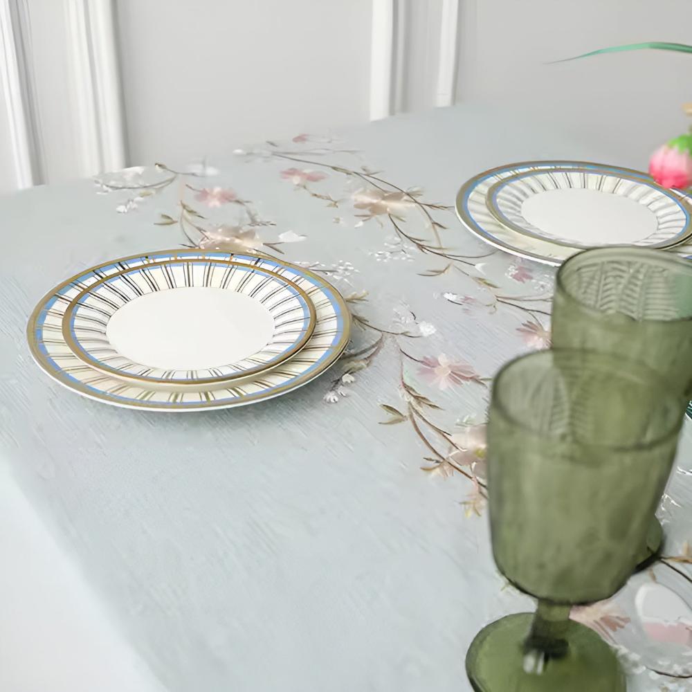 Blossom Weave Elegance Tischdecke