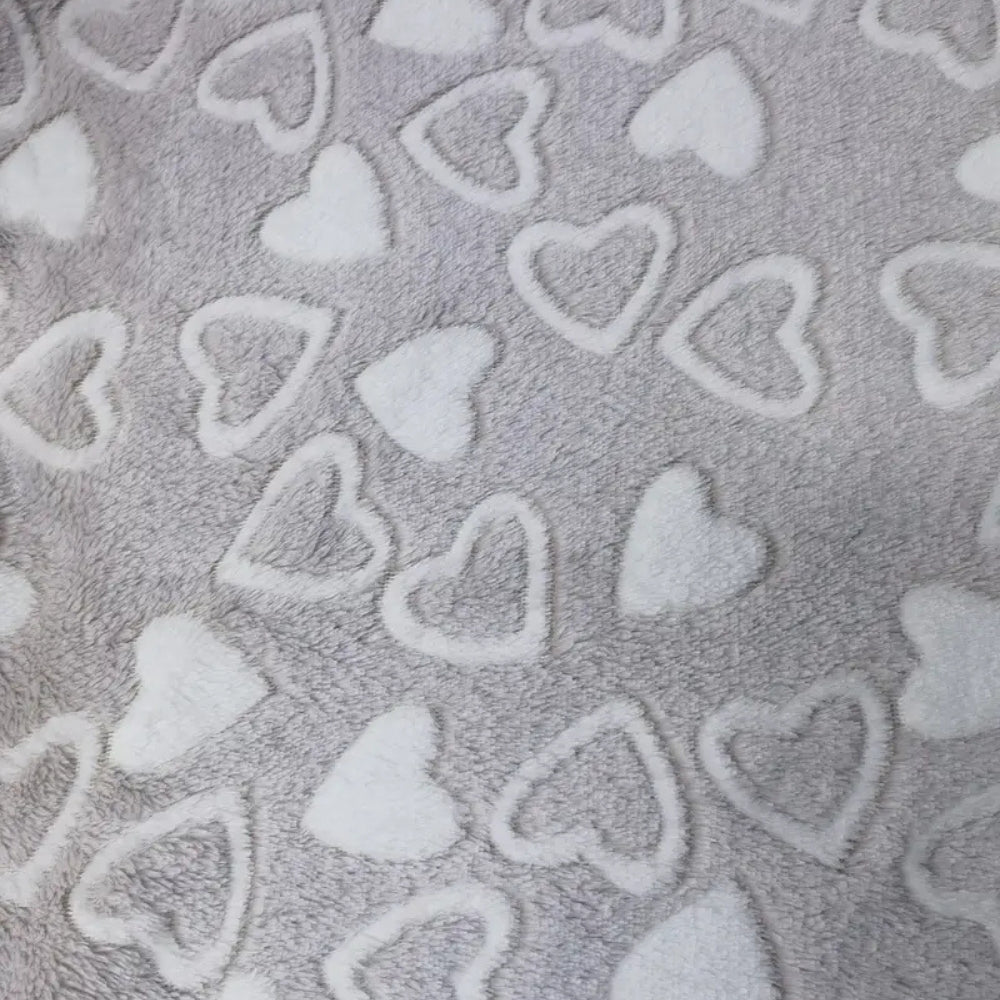 Plüsch Fleece Bademantel