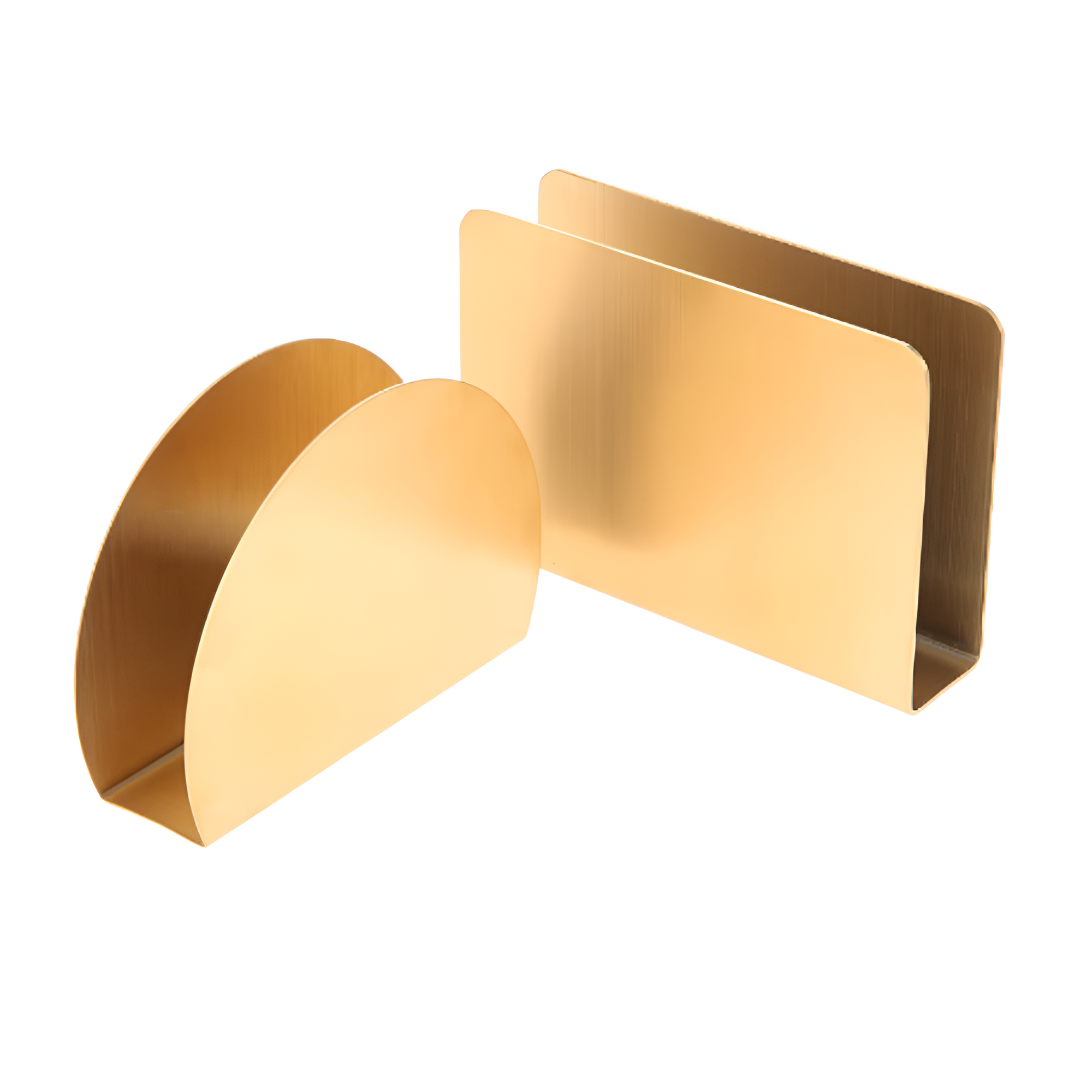 Goldfarbener Serviettenhalter