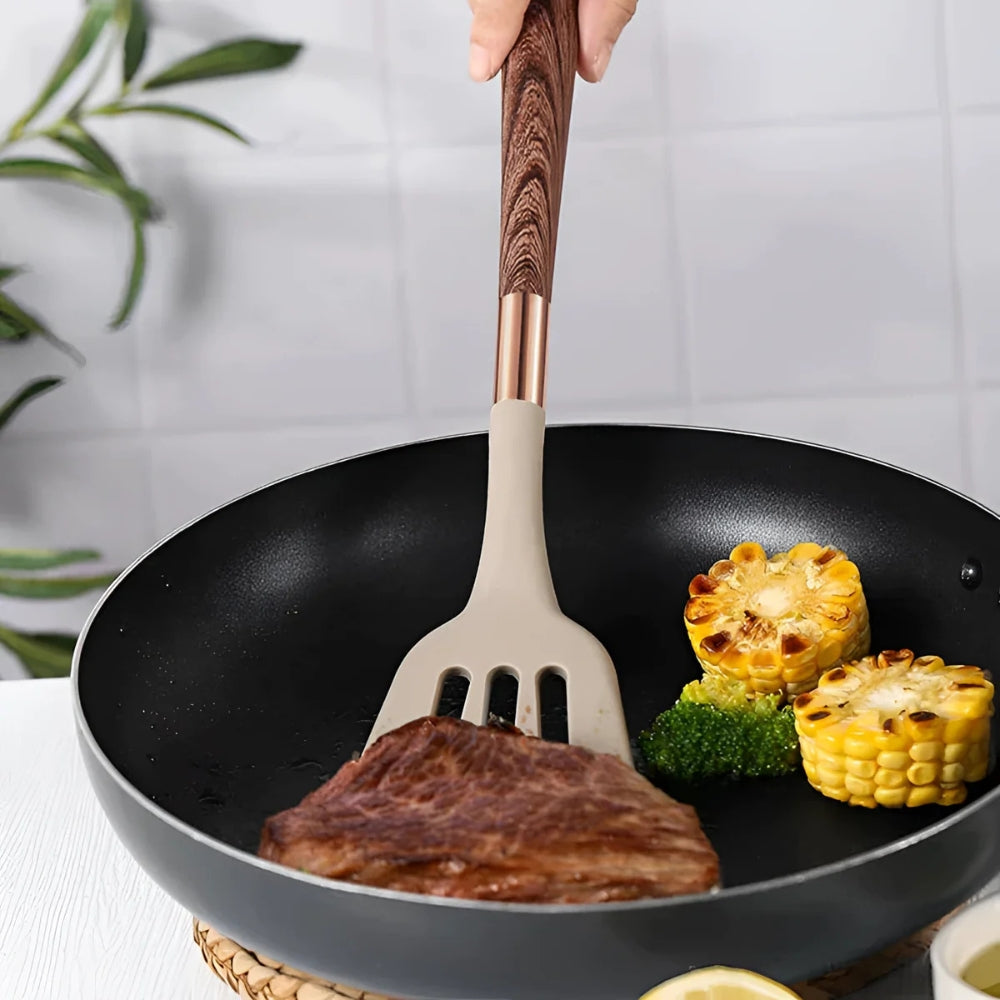 Luxe Silikon Kochutensilien | 10-teiliges Set