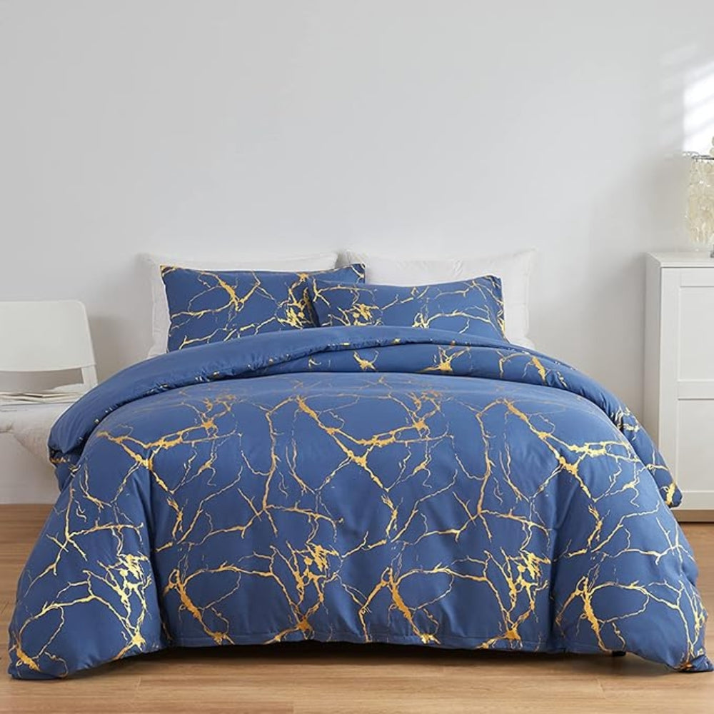Lux Marble Premium Bettbezug Set