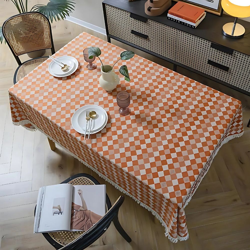 Heritage Karierte Tischdecke