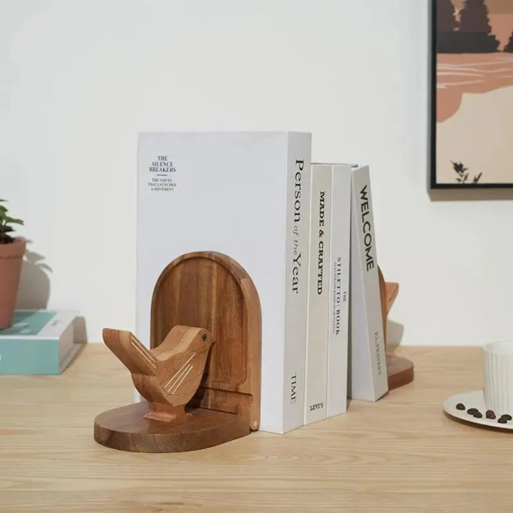 Sperlingsvogel Holz Mehrzweck Buchstützen