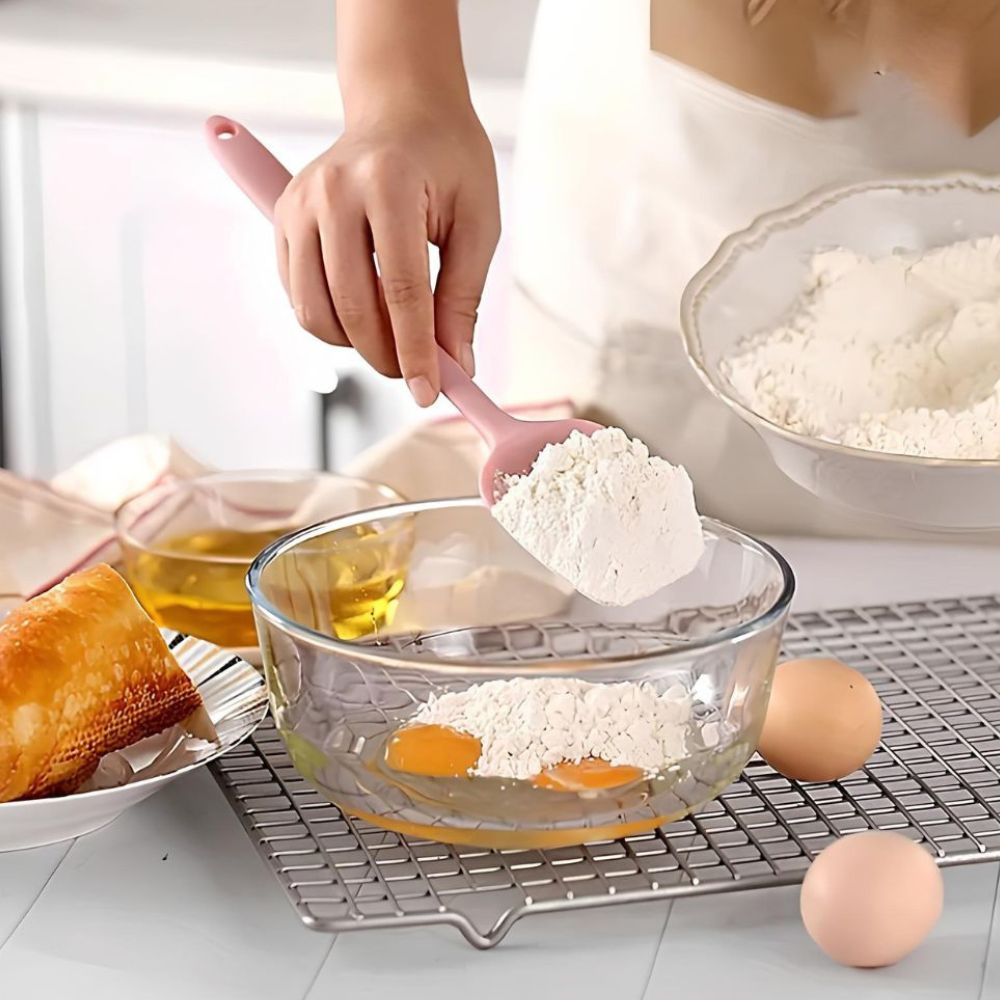 Flexibles Silikon-Spatel-Set | 6-teiliges Set