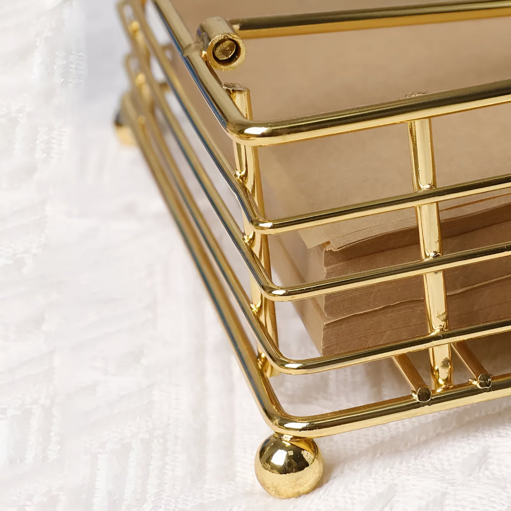 Eleganter Eisen-Serviettenhalter