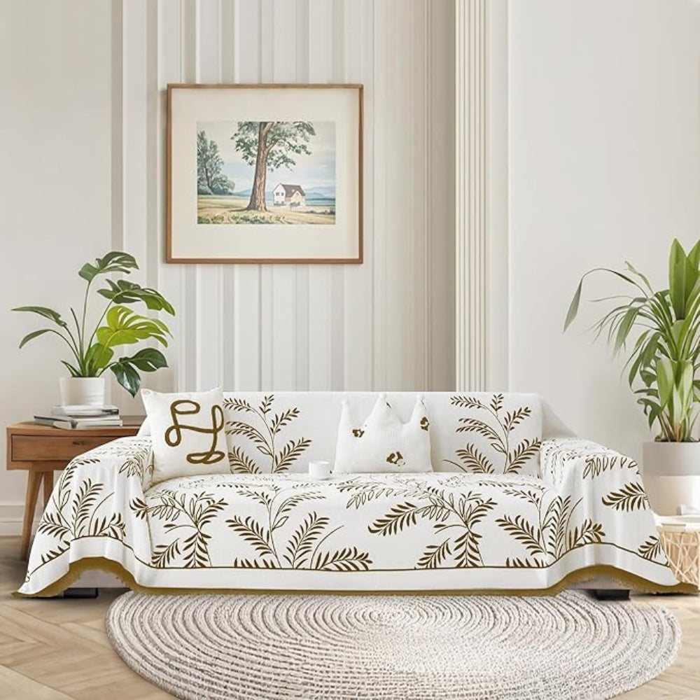 Natur's Embrace Chenille Sofabezug