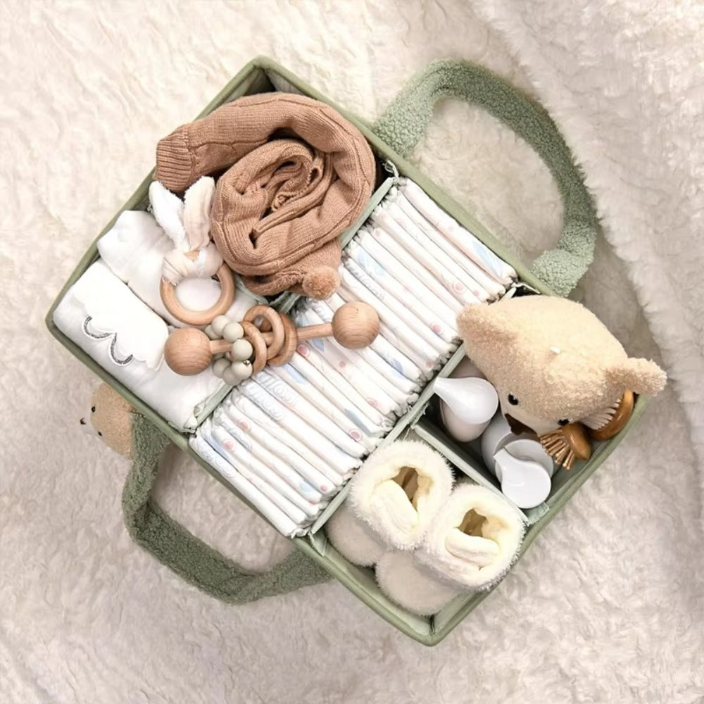 Gemütliche Wickeltasche für das Kinderzimmer