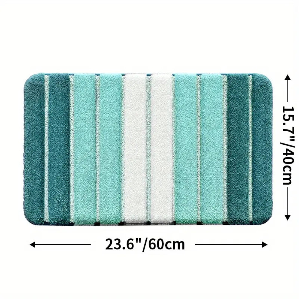 Lumiere Gestreifte Absorbierende Badematte