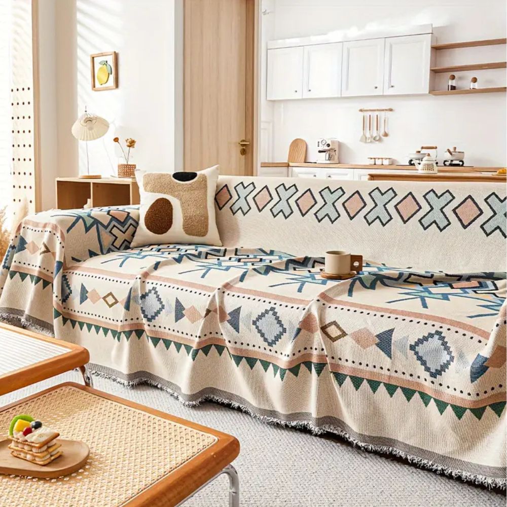 Tribal Weave Sofaüberwurf