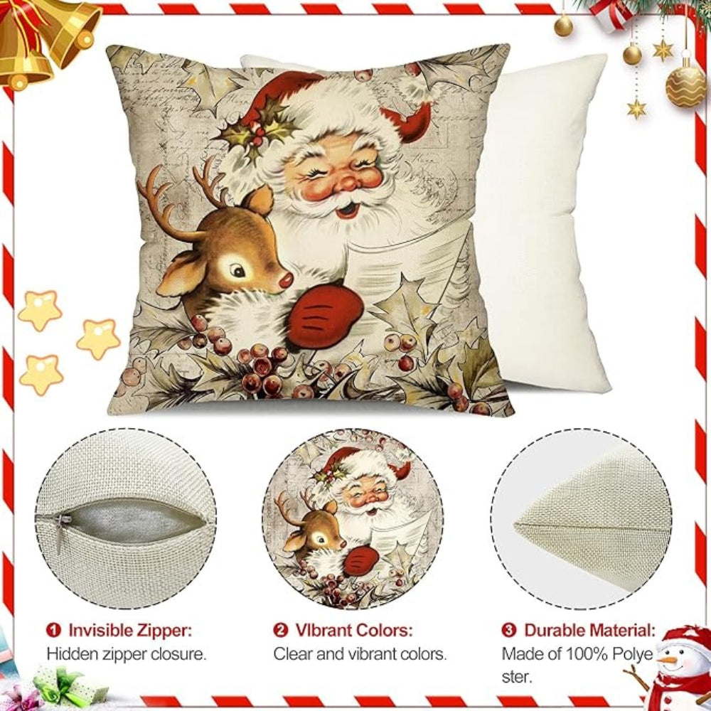 Santa's Charm Farmhouse Kissenbezug