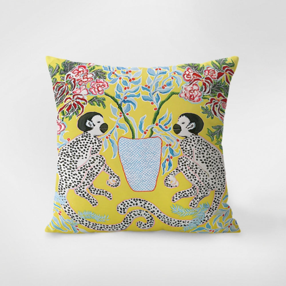 Zebra-Teppich Quasten Kissenbezug