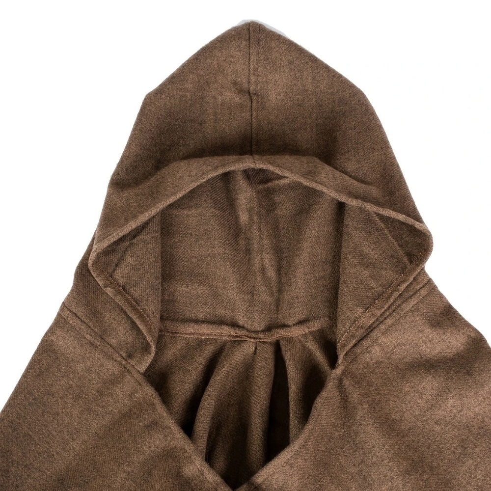 Acryl Kapuzen Streifen Poncho Schal
