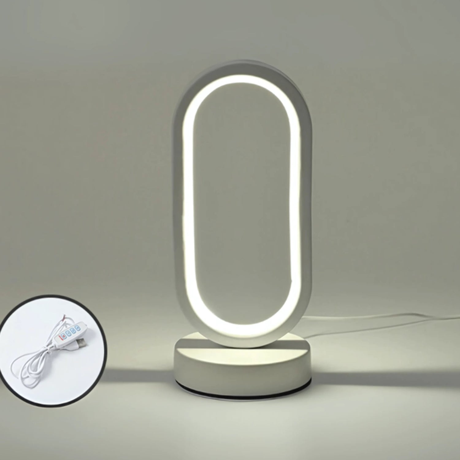 Ambient Oval Arc LED Lampe