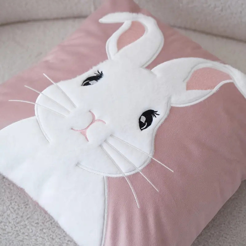 Appliqué Ostern Hase Kissenbezug