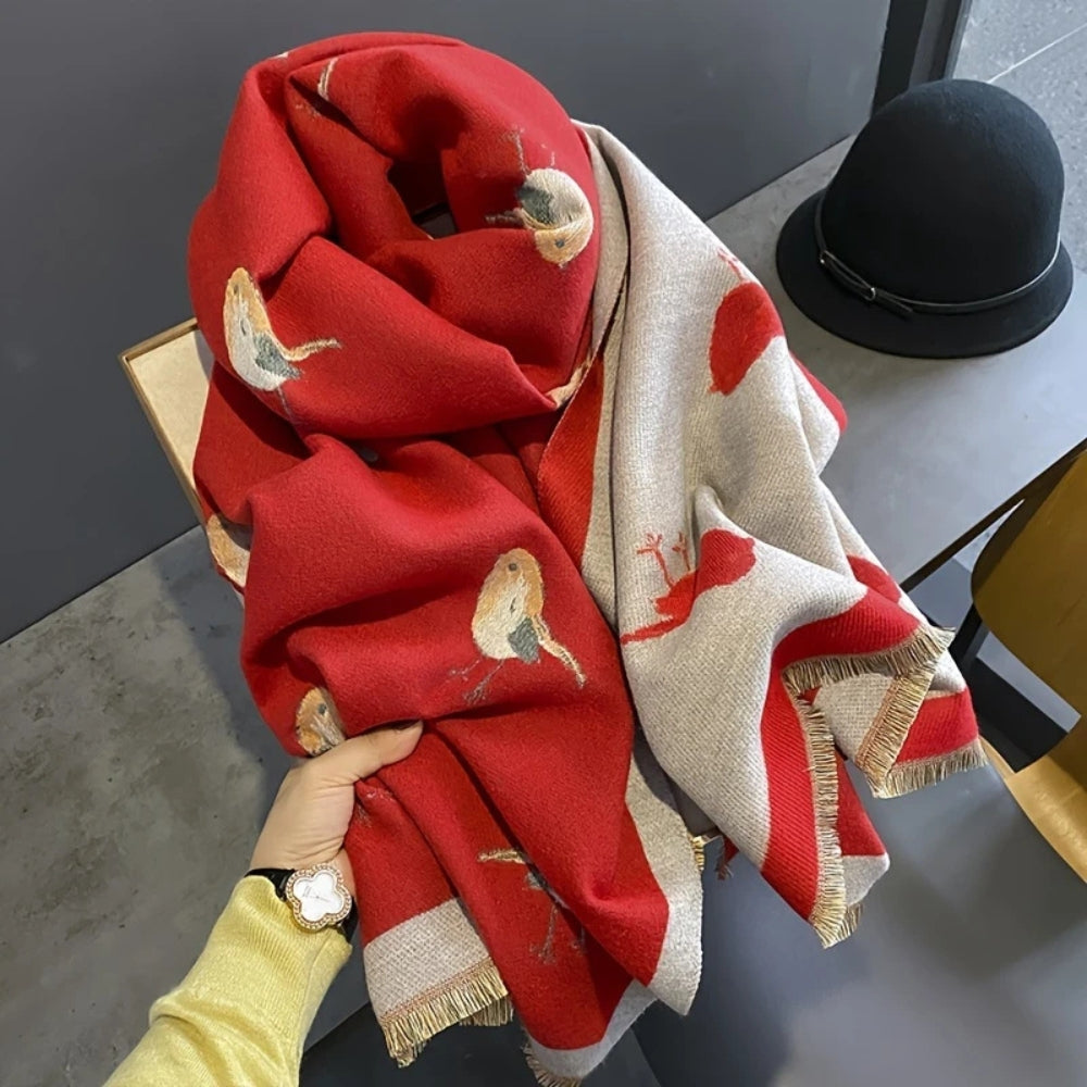 Aviary Atmungsaktives Vogel Jacquard Tuch