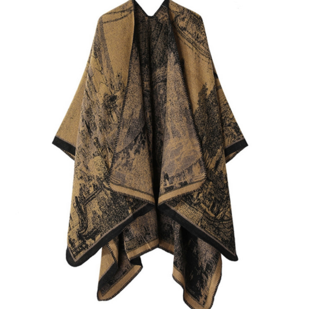 Barock Boho Unisex Cardigan Schal