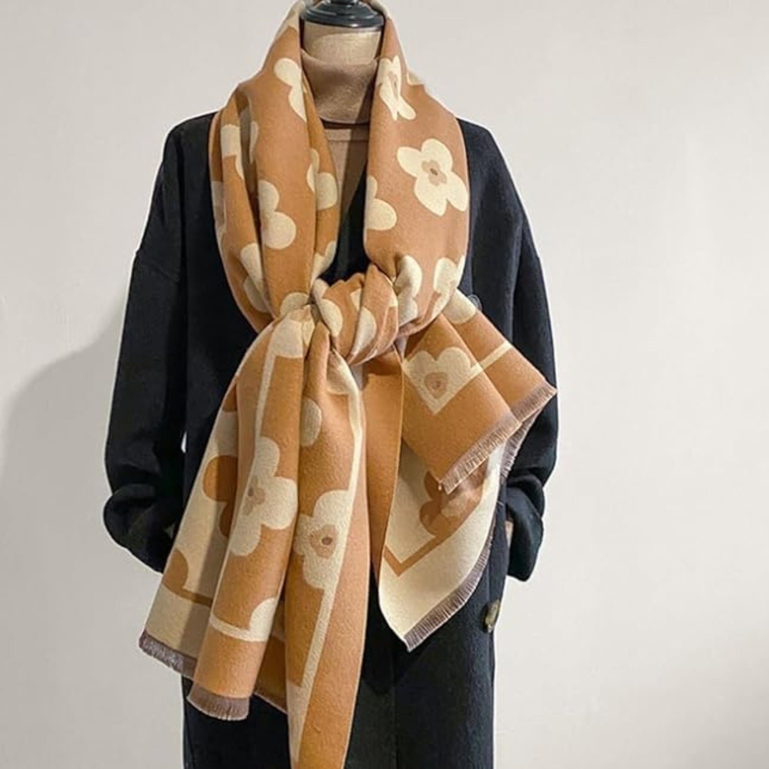 Bloom Klassischer Floral Winter Schal