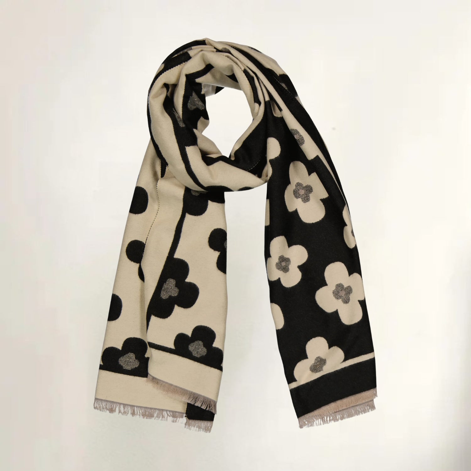 Bloom Klassischer Floral Winter Schal