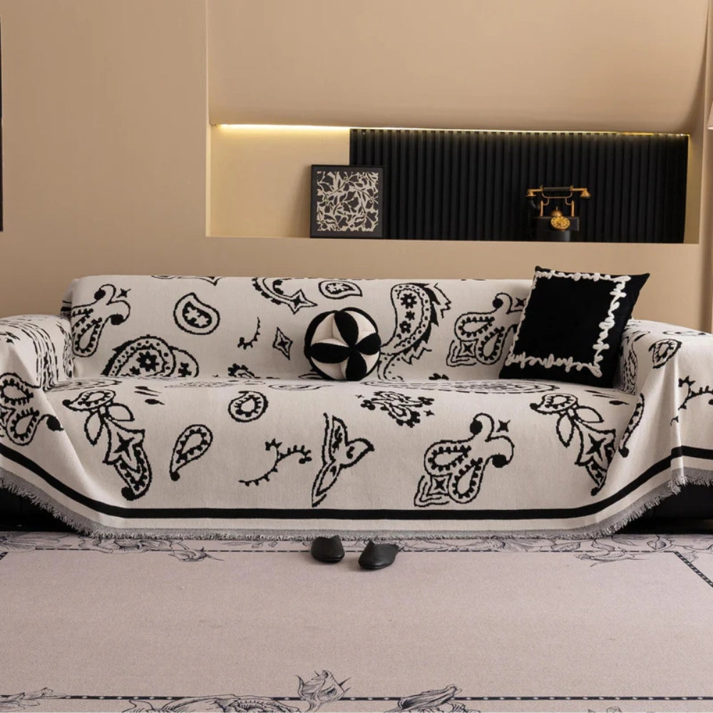 Boho Bloom Weiche Sofabezug