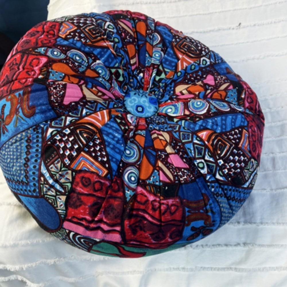 Boho Rundes Sitzkissen